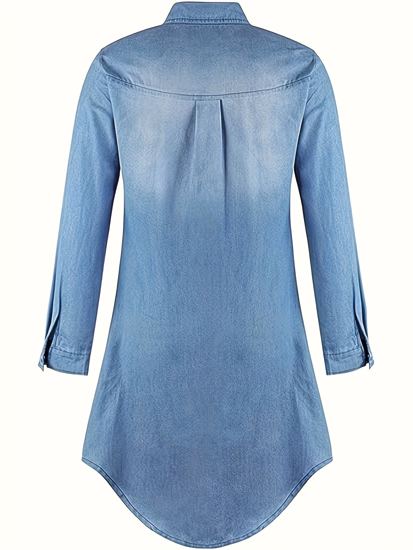 Holm™ | Tess Denim Midikjole