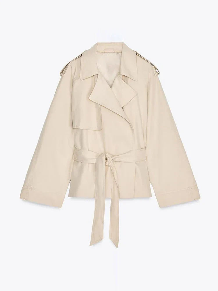 Holm™ | Effie Kort Trenchcoat