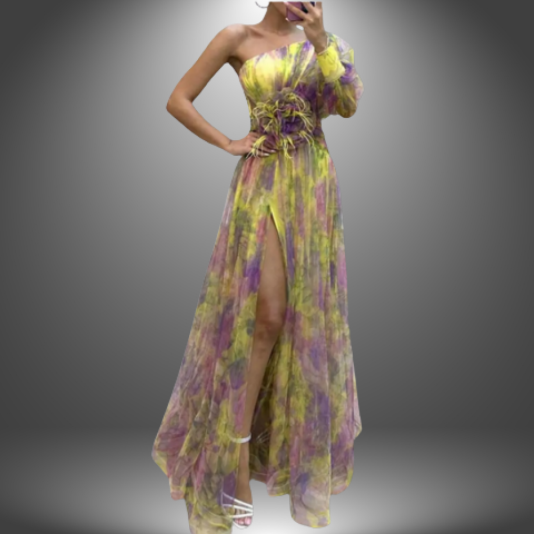 Holm™ | Irène One-Shoulder Maxikjole