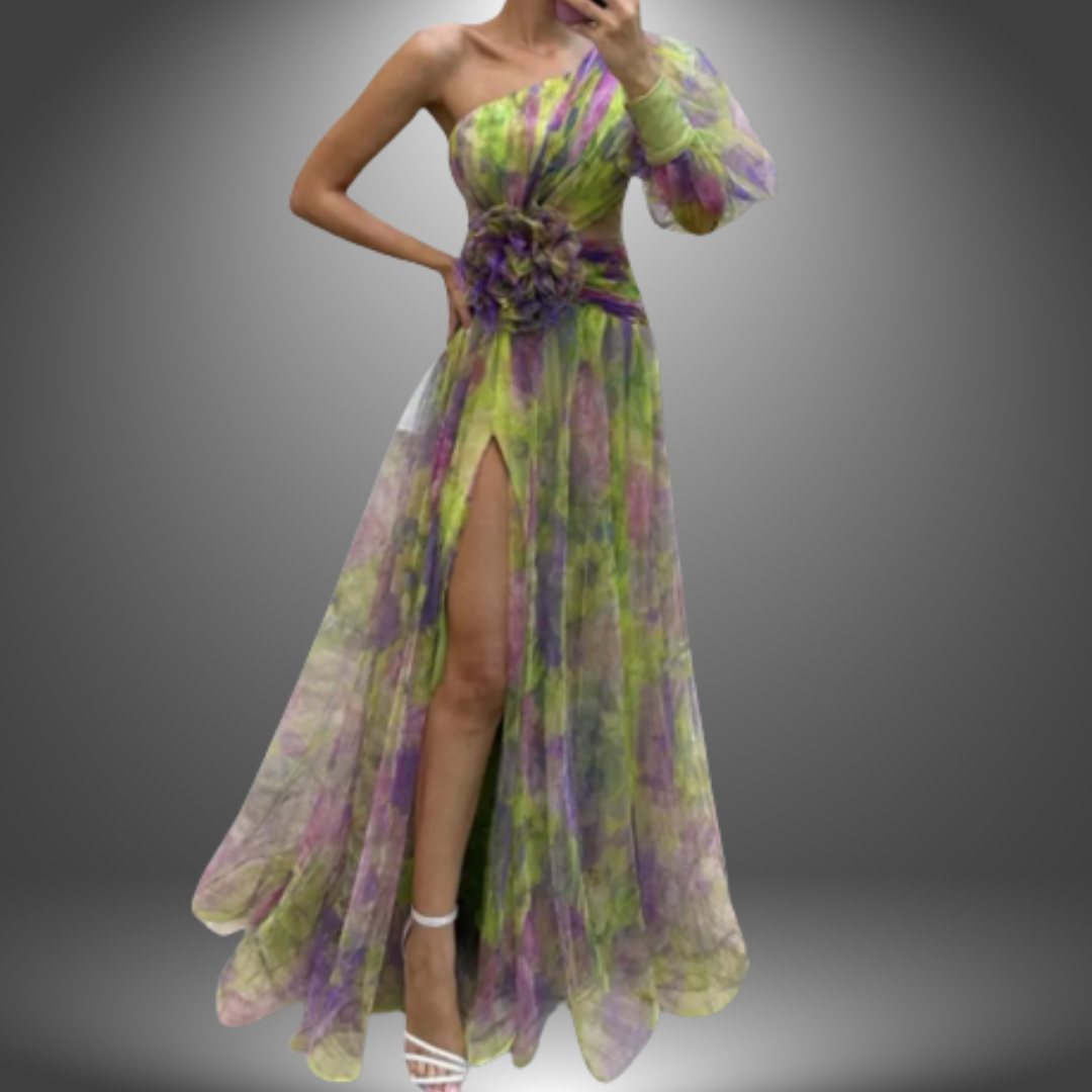 Holm™ | Irène One-Shoulder Maxikjole
