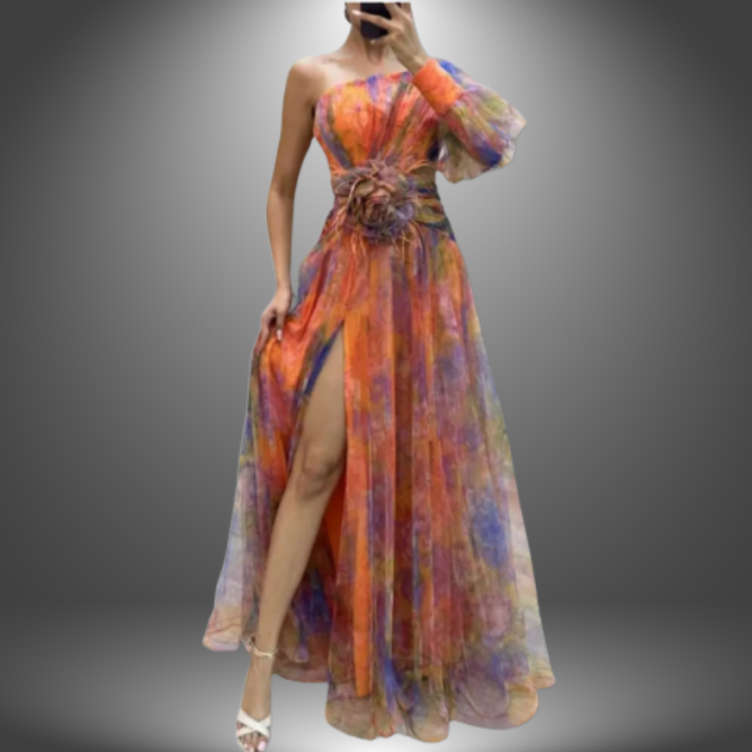 Holm™ | Irène One-Shoulder Maxikjole