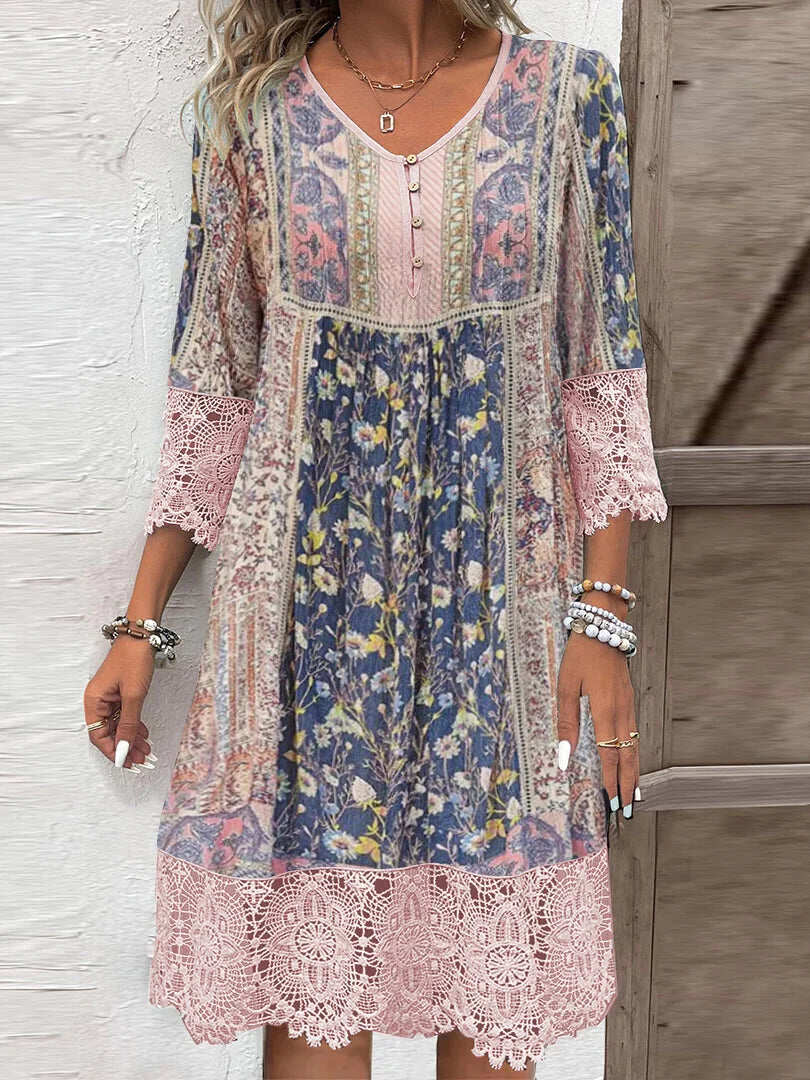 Holm™ | Mirabel Boho Kjole