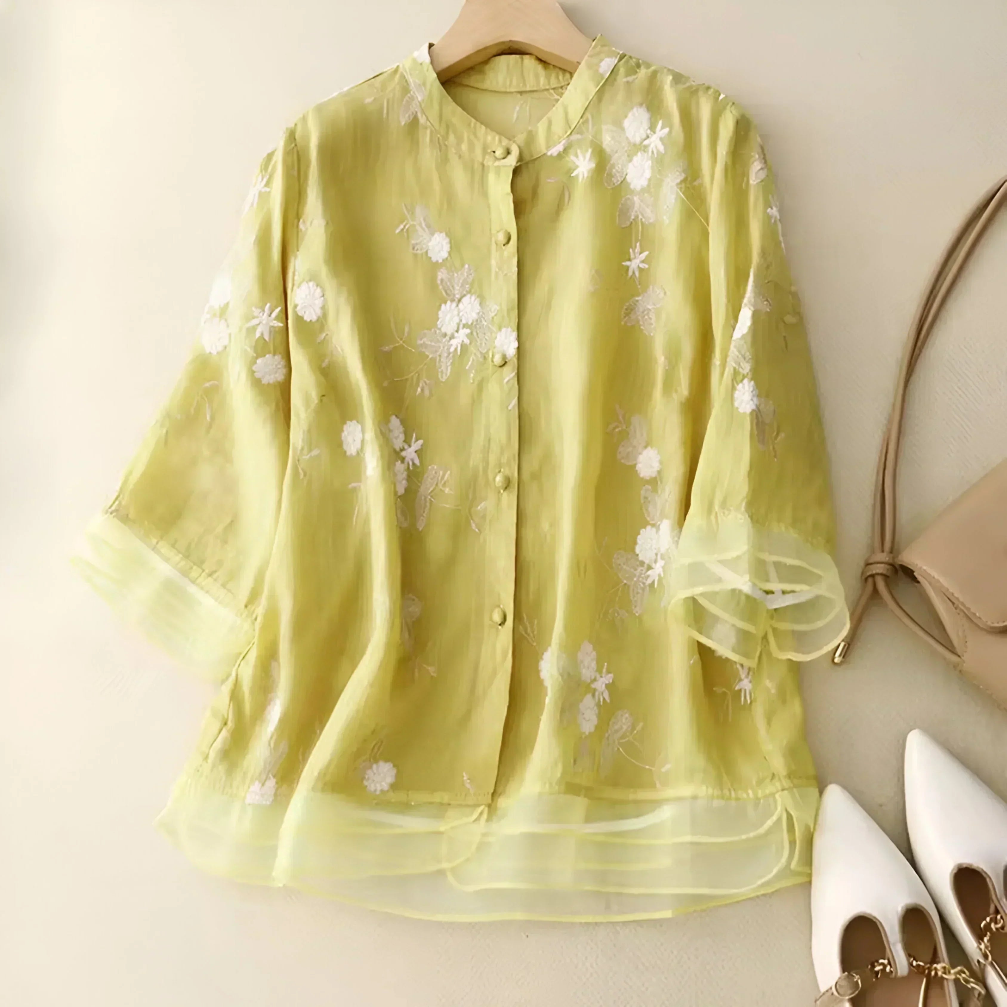 Emma – Light and Elegant Cotton Blouse