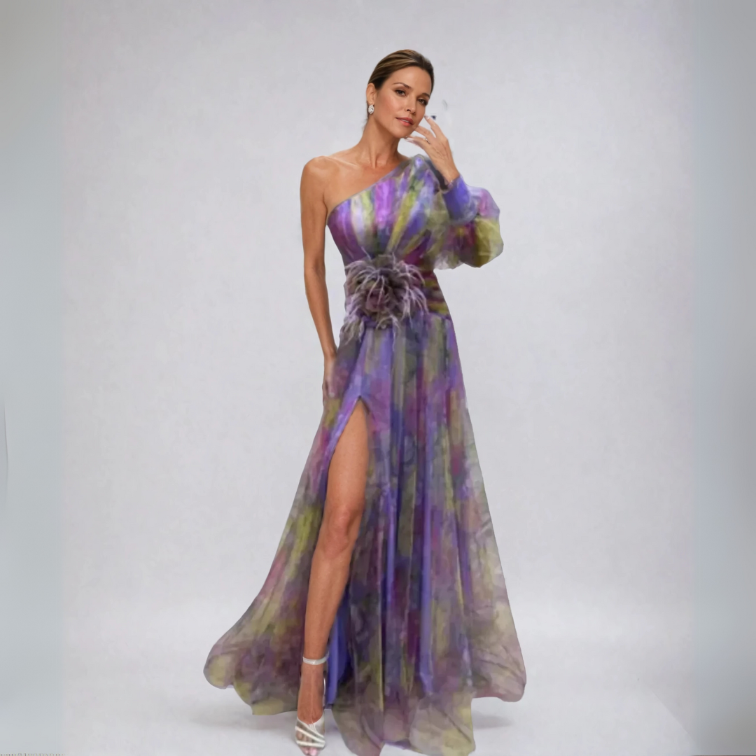 Holm™ | Irène One-Shoulder Maxikjole