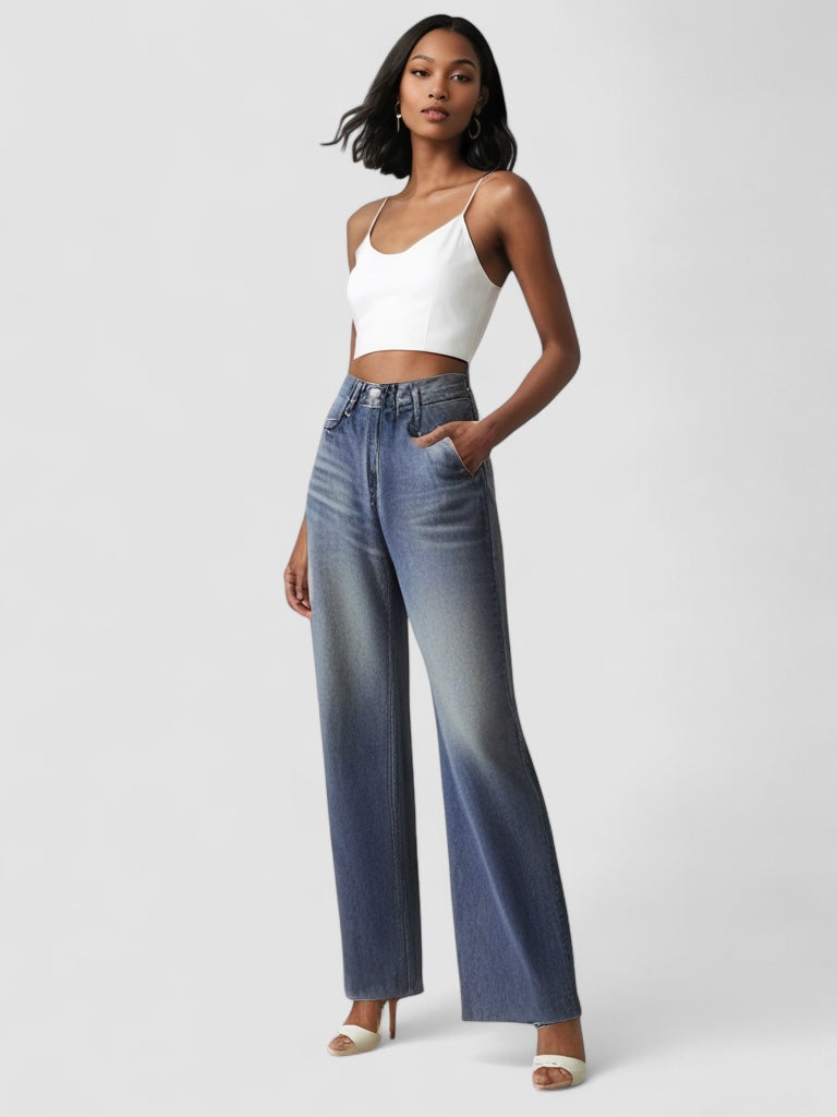 Holm™ | Jean Large Effet Usé