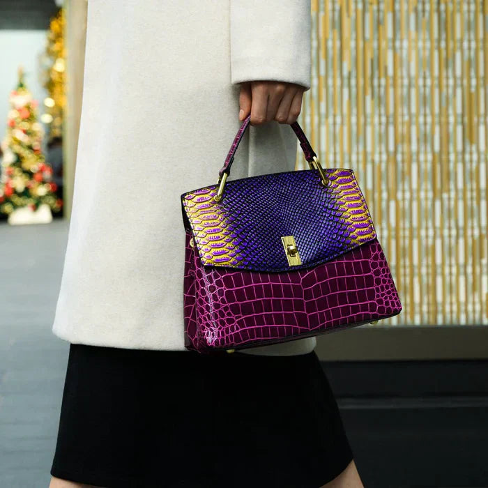 Holm™ | Crocelle Top Handle Bag