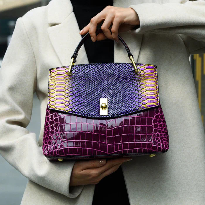 Holm™ | Crocelle Top Handle Bag