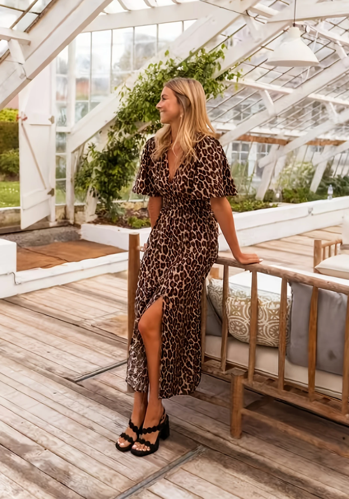 Holm™ | Stella Leopardkjole