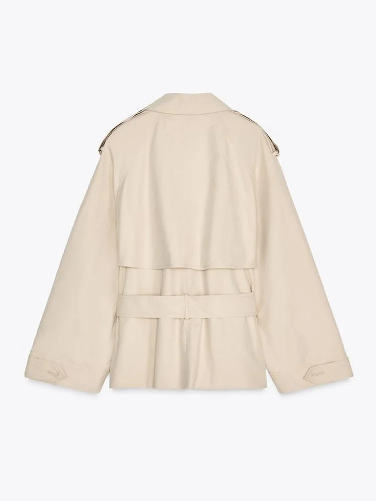 Holm™ | Effie Kort Trenchcoat