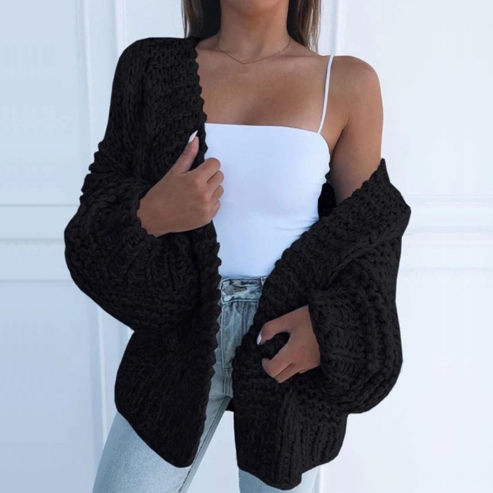 Holm™ | Oversize Strikvest til Hygge