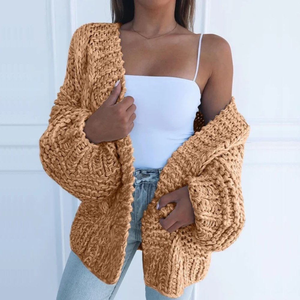 Holm™ | Oversize Strikvest til Hygge