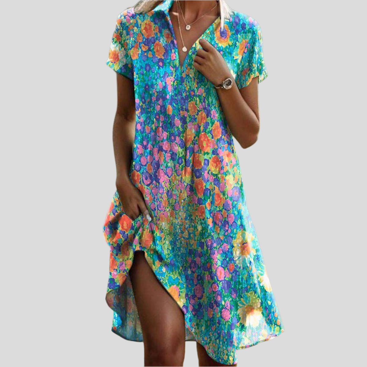 Holm™ | Liora Boho Sommerkjole
